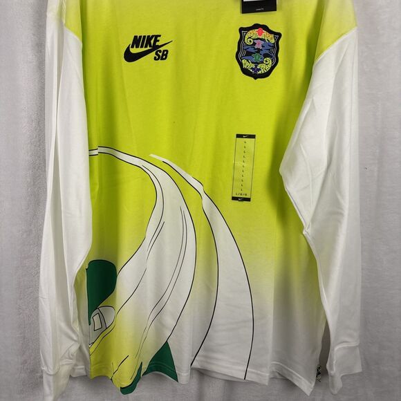 Nike SB Olympics LS Agnostic Federation Long Sleeve Tee HF0035-100 Sz Large NWT - Picture 2 of 8